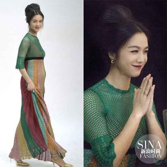 顏值還是完美滴，只是那裙子是個什么鬼