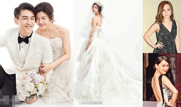 陳曉與陳妍希今天舉行婚禮，展開人生新一頁。