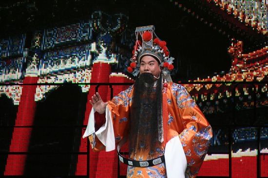 河南省豫劇二團(tuán)演員、唐派再傳弟子郭志誠演唱唐派名劇《金殿風(fēng)云》