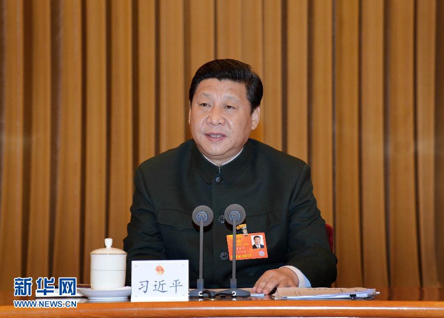（兩會(huì)）（1）習(xí)近平出席解放軍代表團(tuán)全體會(huì)議并發(fā)表重要講話(huà)
