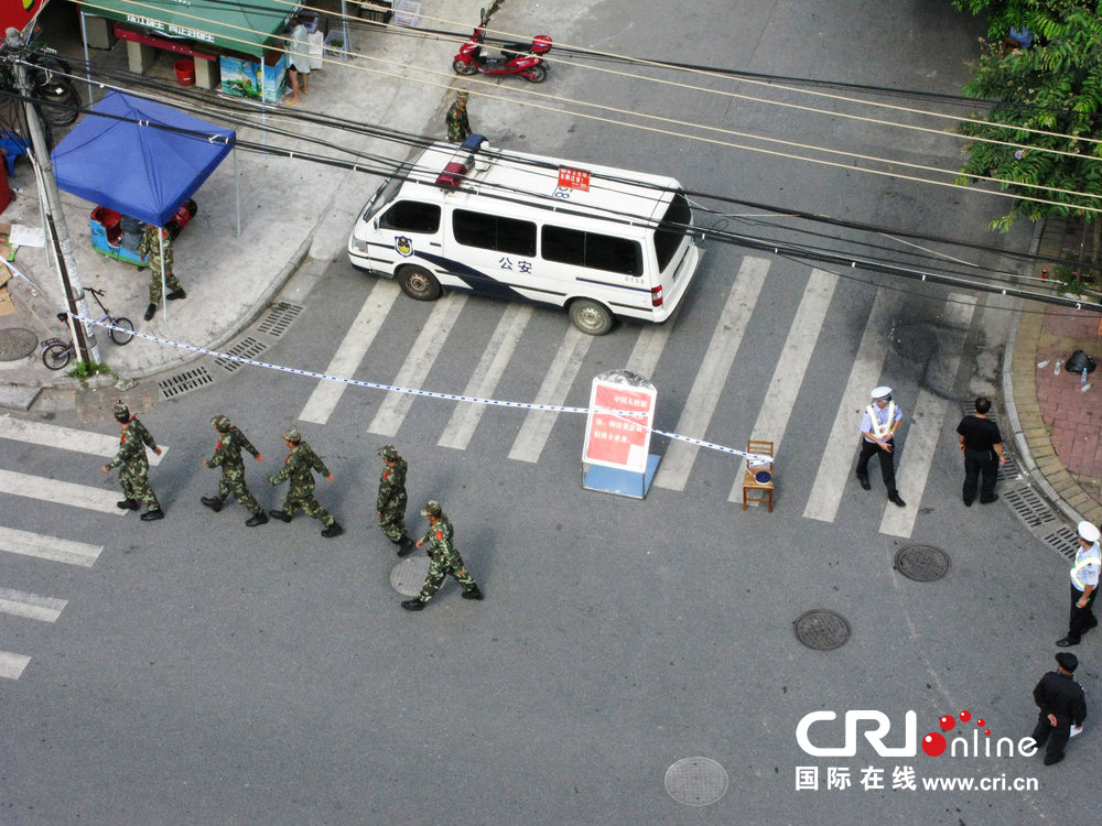 2013年07月10日，廣西壯族自治區(qū)北海市，武警巡邏。圖片來源：飛影/CFP