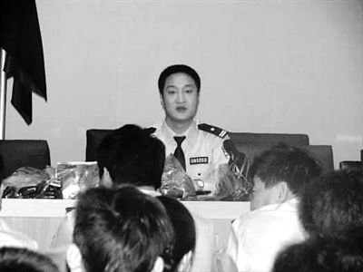 原夏縣公安局長孫宏軍資料圖。他涉嫌違紀(jì)違法目前被調(diào)查。