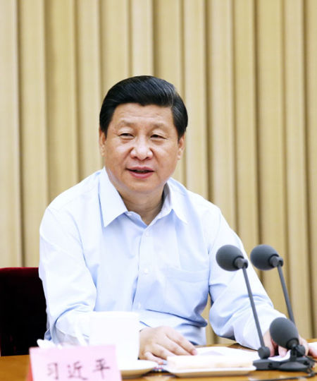 6月28日，中共中央總書記、國家主席、中央軍委主席習(xí)近平在全國組織工作會議上發(fā)表重要講話。新華社記者 鞠鵬 攝