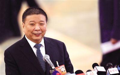 國土資源部部長姜大明。新華社記者