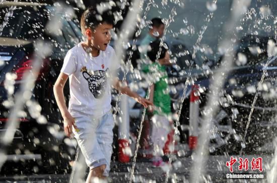 山西太原最高溫度達到36℃。