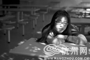 　筆試面試都過了最終沒被錄取，讓胡格格非常失落。 記者 陳中秋 攝