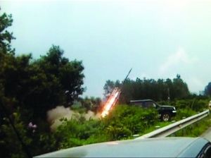 7月31日，南京六合人工增雨現(xiàn)場 資料圖片