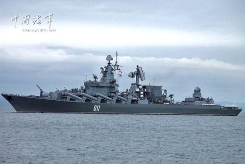 瓦良格號巡洋艦。