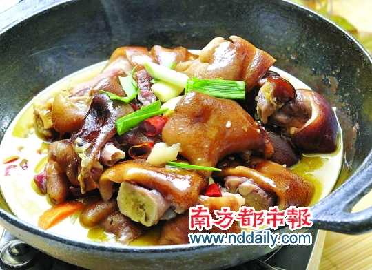 臘豬腳跟鹵豬手、南乳豬手味道是完全不同的