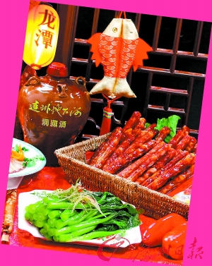 連州菜心、臘味飄香。
