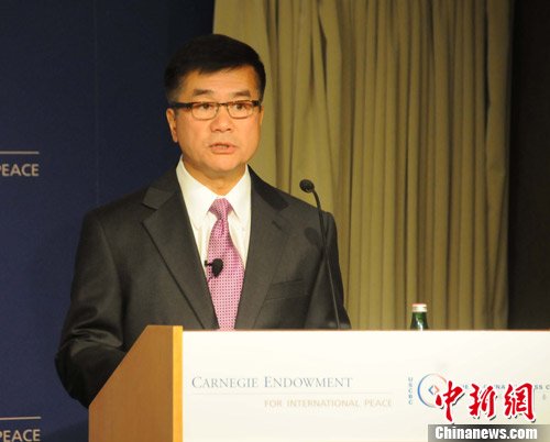 資料圖：美國駐華大使駱家輝。中新社發(fā) 德永健 攝