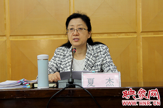 河南省委常委、組織部部長夏杰