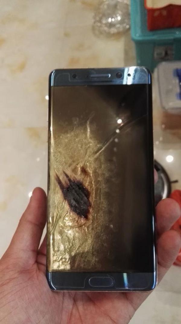 國行版三星Note 7也炸了？京東確認(rèn)這個(gè)訂單是真的