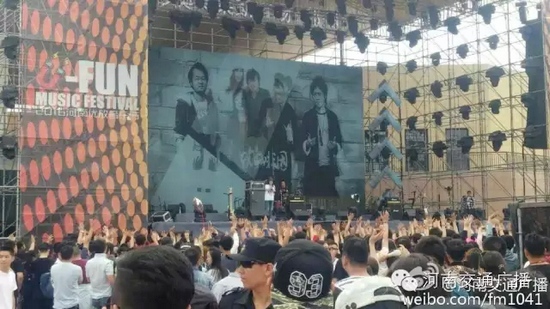 河南交通廣播主持人佳音、彎彎、朱浩都登上了優(yōu)放舞臺(tái)，優(yōu)放，交廣在這里！