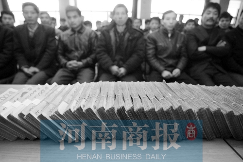 打擊拖欠農(nóng)民工工資，鄭州今年又出狠招（資料圖）河南商報記者 王春勝/攝
