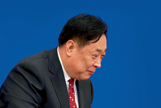 張力軍從環(huán)保部副部長任上退休兩年多后，被中紀委宣布接受組織調查。資料圖