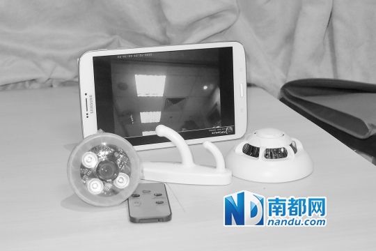 香港民建聯(lián)從市面購(gòu)買(mǎi)到的偷拍儀器。