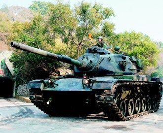 圖為M60A3同型戰(zhàn)車。圖片來源：臺灣媒體