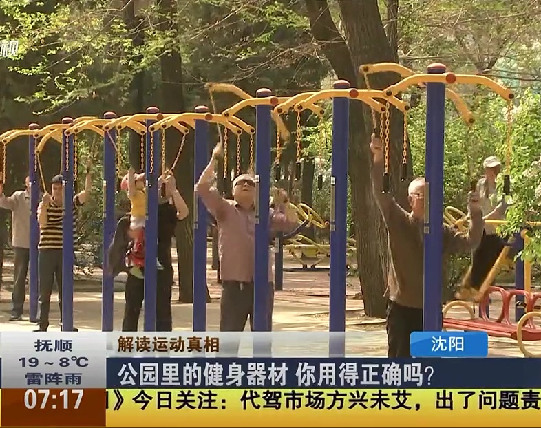 公園里的健身器材 你用得正確嗎？