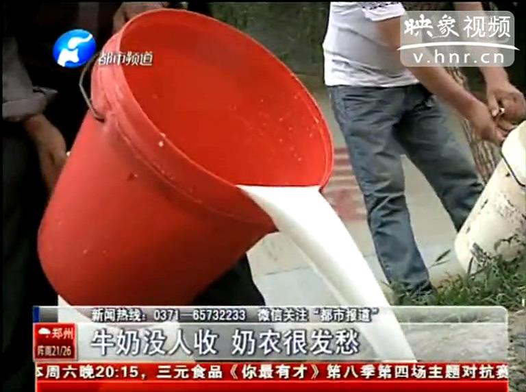 焦作奶農(nóng)為何頻現(xiàn)倒奶？