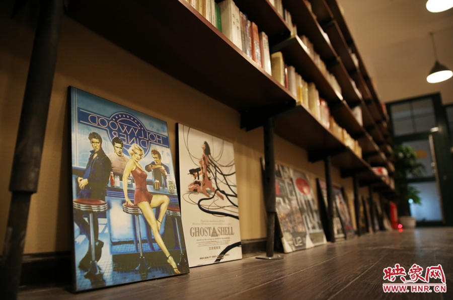 書店內的書。